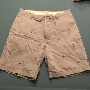 J.crew light blue critter shorts